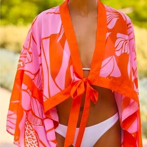 Host Pick 🎉🎉🎉🎉Anthropology, Tie-Front Soft Crop Top.